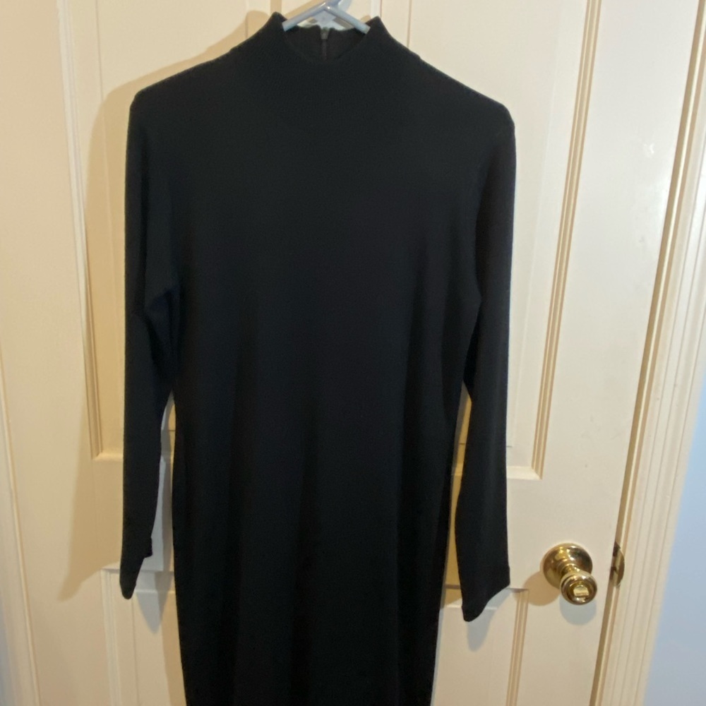 Vintage Maggie London Wool Blend Sweater Dress SIZE SMALL - Picture 2 of 5